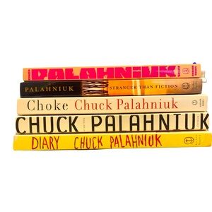 Chuck Palahnuik Set of Five Softcover Books